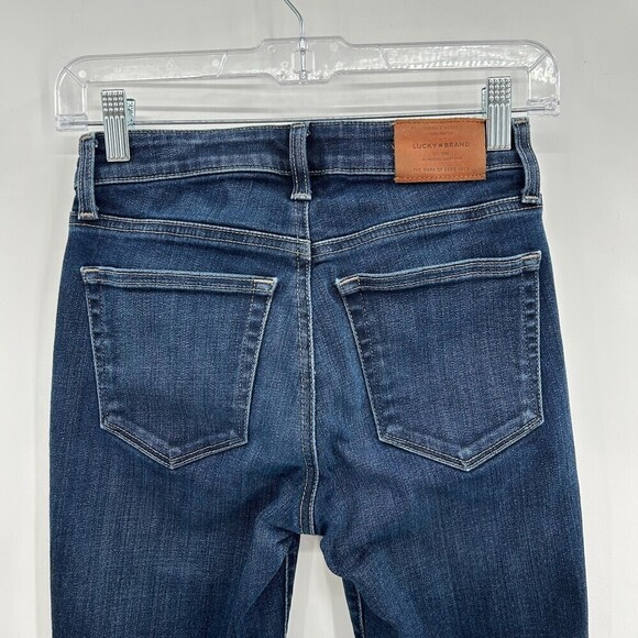 LUCKY BRAND Hayden Skinny Mid Rise Denim Blue Jeans Size 11 / 24 - Picture 5 of 9